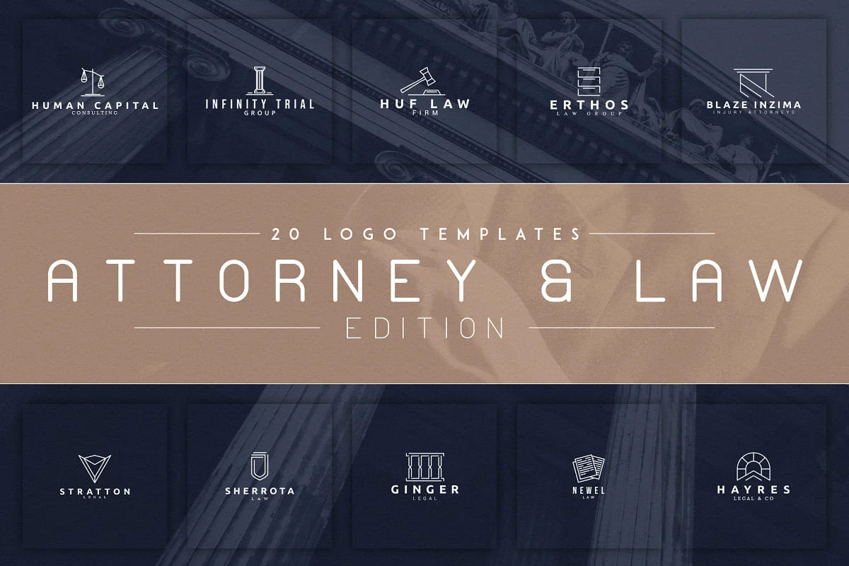 attorney law edition logos.