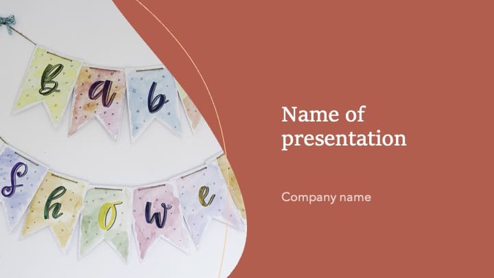 1 Baby Shower Powerpoint Template Free.