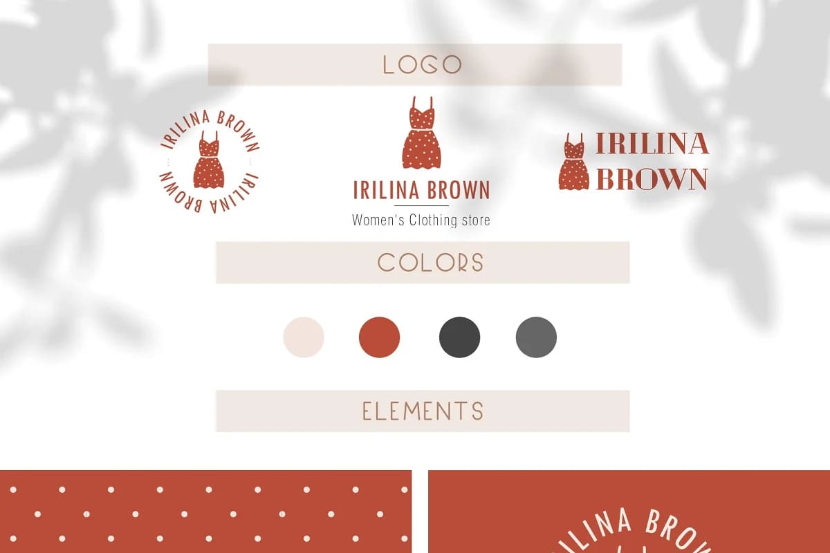 bohemian logo ideas for women clothing store.