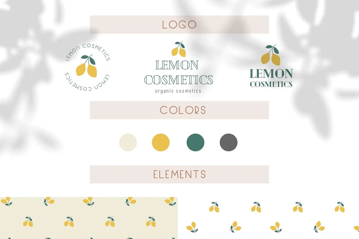 bohemian logo for cosmetics design.