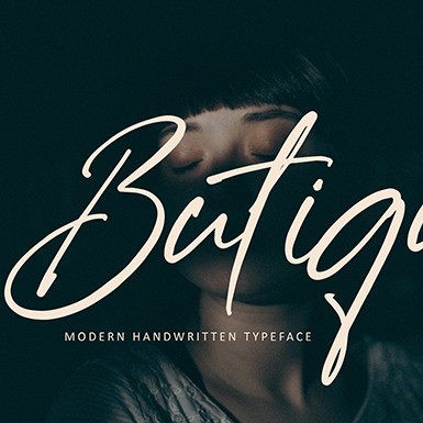 Butique Stylish Handwritten Font cover image.
