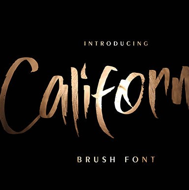 California Beautiful Handwritten Font cover image.