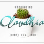 Claudhi and Jhelio Playful Font cover image.