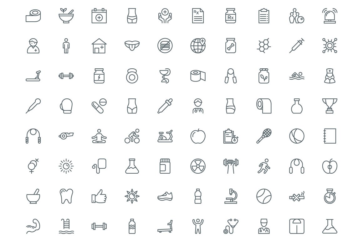 Interesting icons for your products.