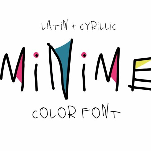 cover Minime Color Font.