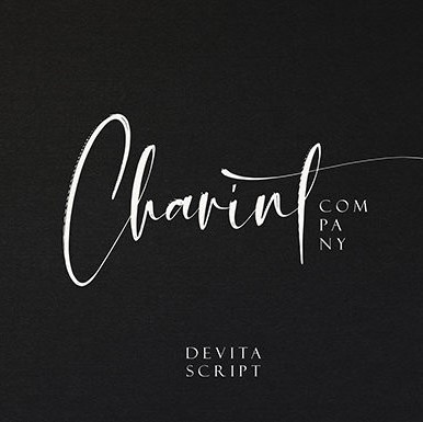 Devita Modern Calligraphy Font preview image.