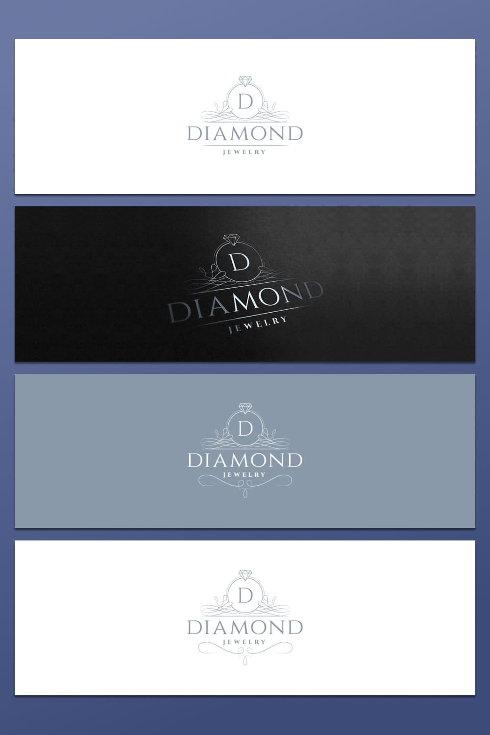 diamond jewelry logo for bright jewelry design.
