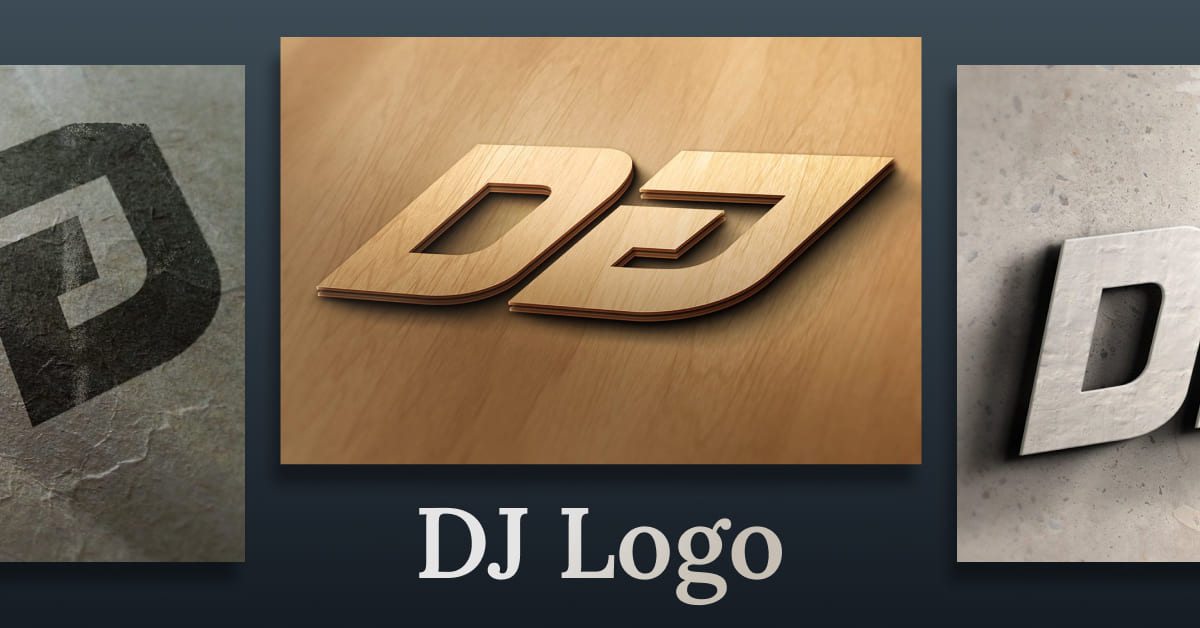 dj logo for music sphere.