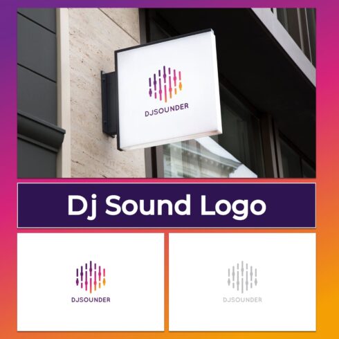 Dj Sound Logo Music Template cover image.