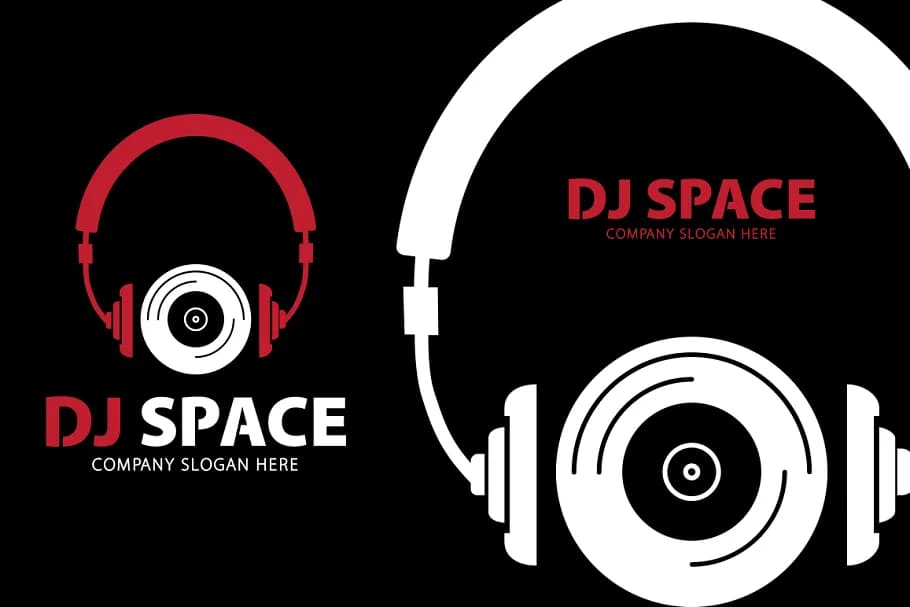 dj space logo best for musicians.