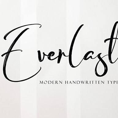 Everlasthing Charming And Elegant Font cover image.
