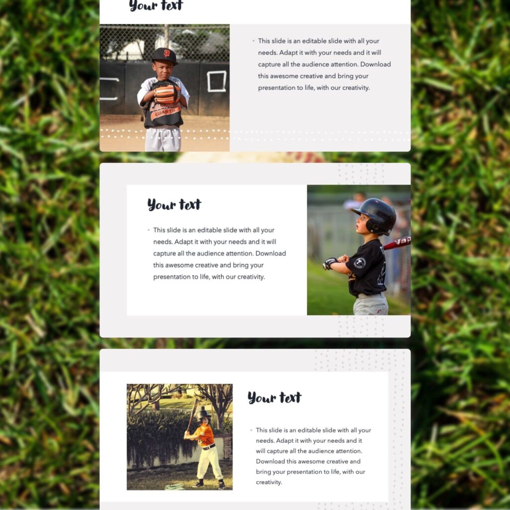 Free Modern Baseball Powerpoint Template – MasterBundles