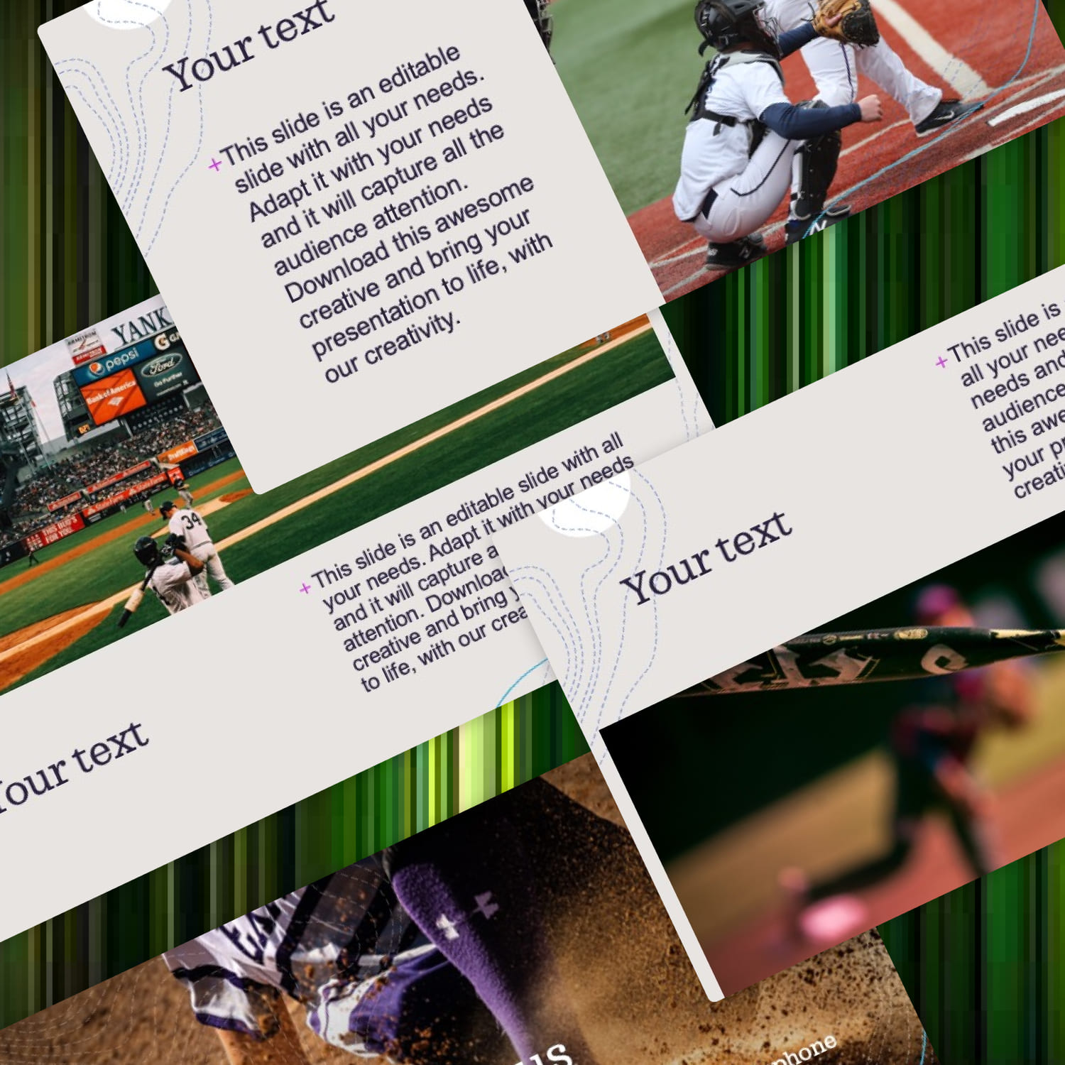 Preview Baseball Powerpoint Template.