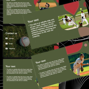 Free Green Baseball Powerpoint Template – Masterbundles