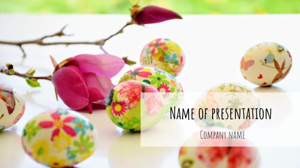2 Free Easter Powerpoint Template.