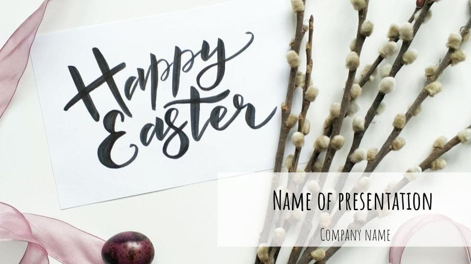 4 Free Easter Powerpoint Template.