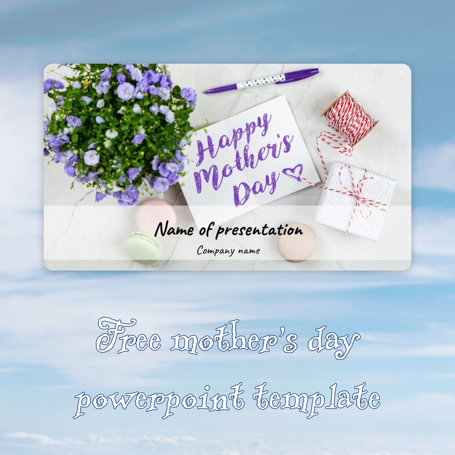 Preview Mothers Day Powerpoint Template.