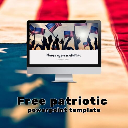 Free Patriotic Powerpoint Template.