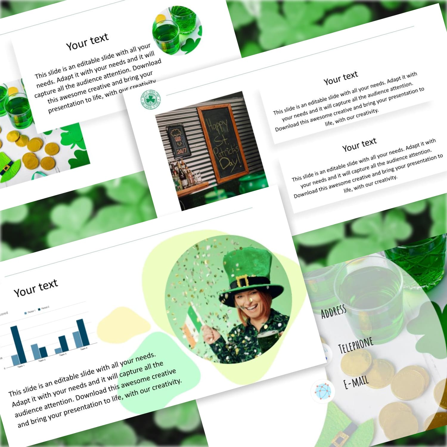Free St Patrick's Day Powerpoint Template.