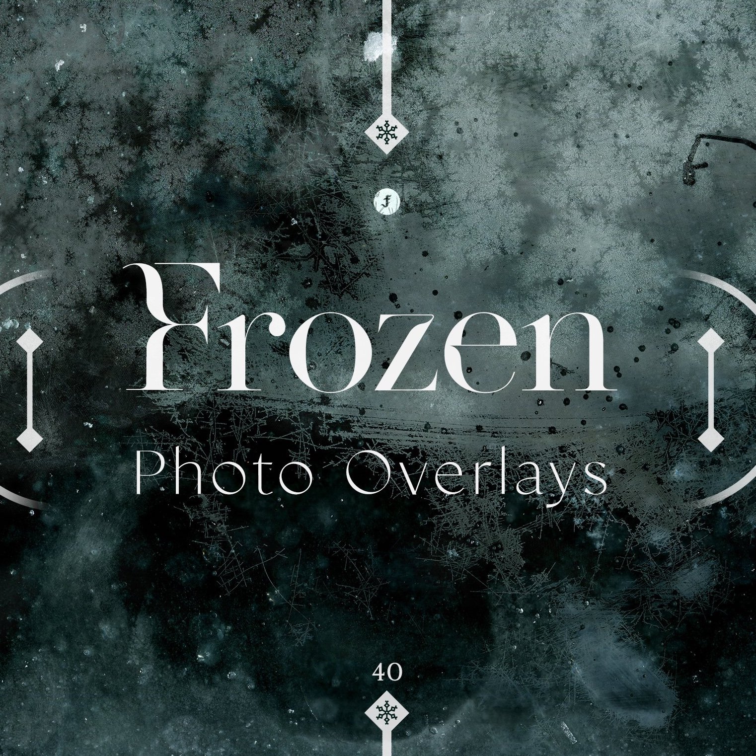 frozen photo overlays cover image.