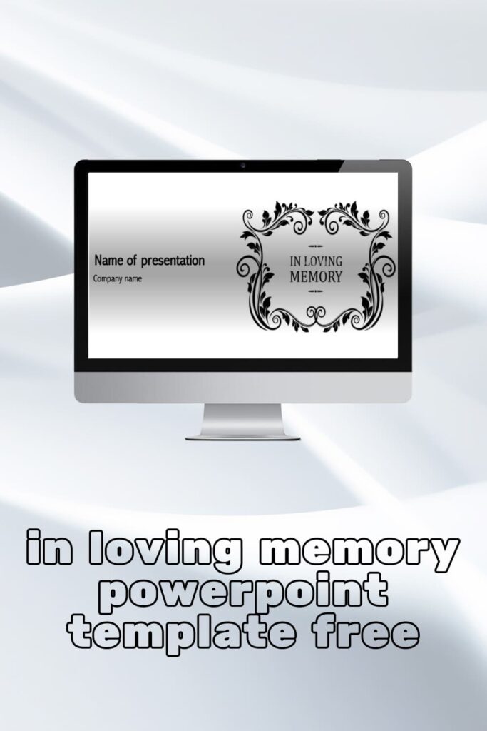 In Loving Memory Powerpoint Template Free – MasterBundles