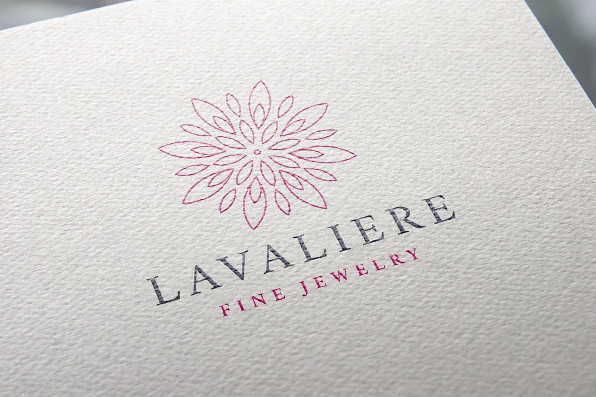 lavaliere logo template awesome design.