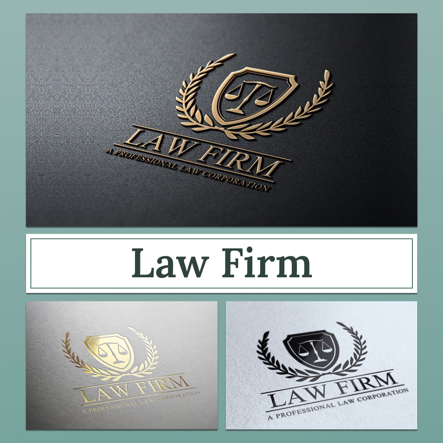 Law Firm Professional Logo Design cover image.