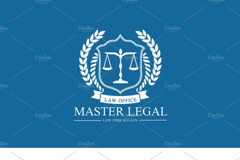 law firm logo template.
