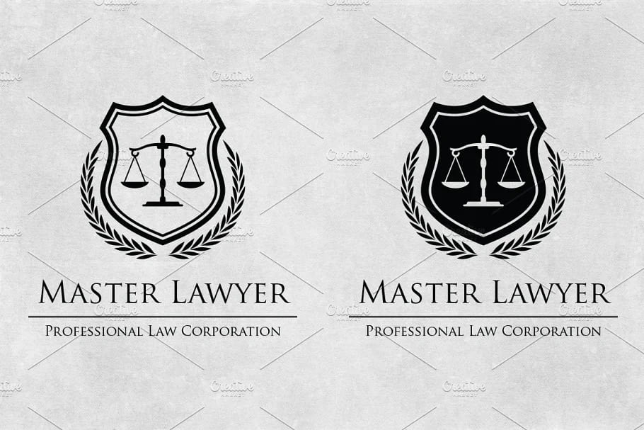 law firm logo elements.