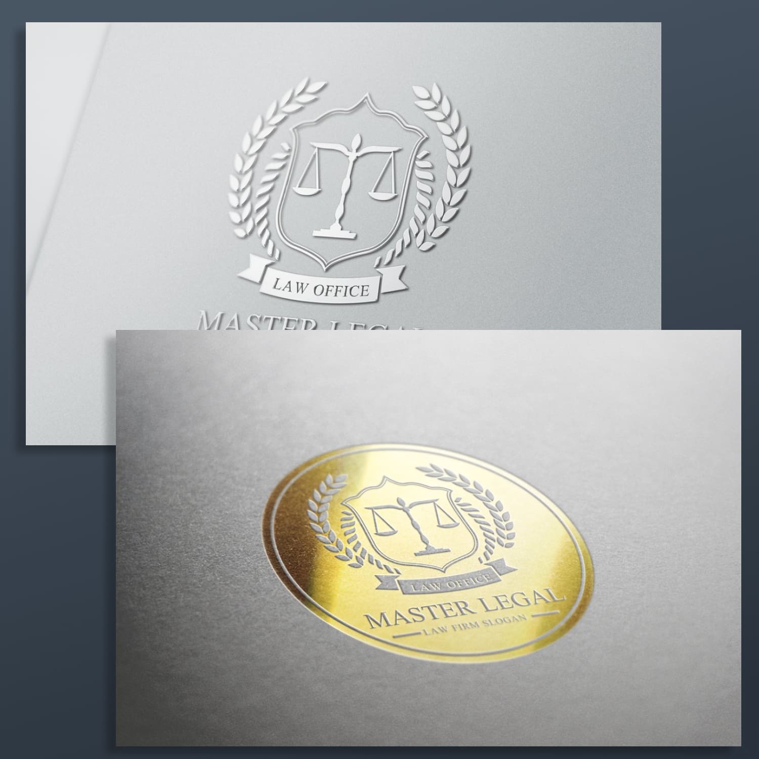 Law Firm Logo Graphics preview image.