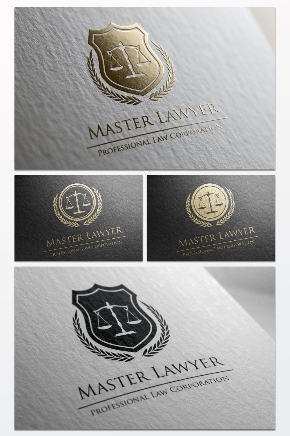 law firm logos design template.