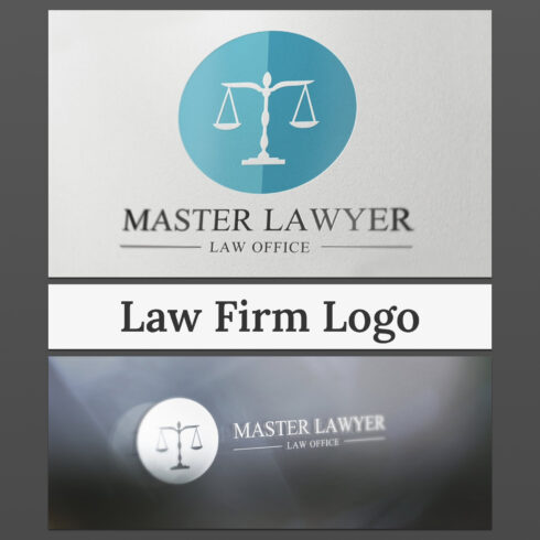 Editable Law Firm Logo Design cover image.