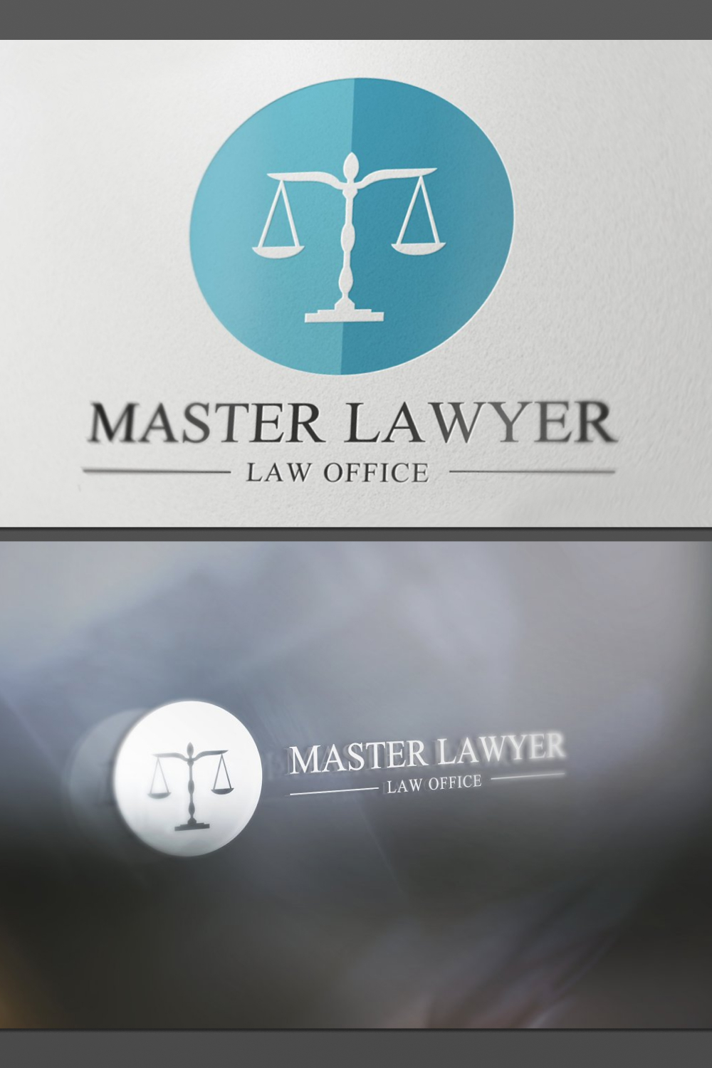 law firm logo template design.