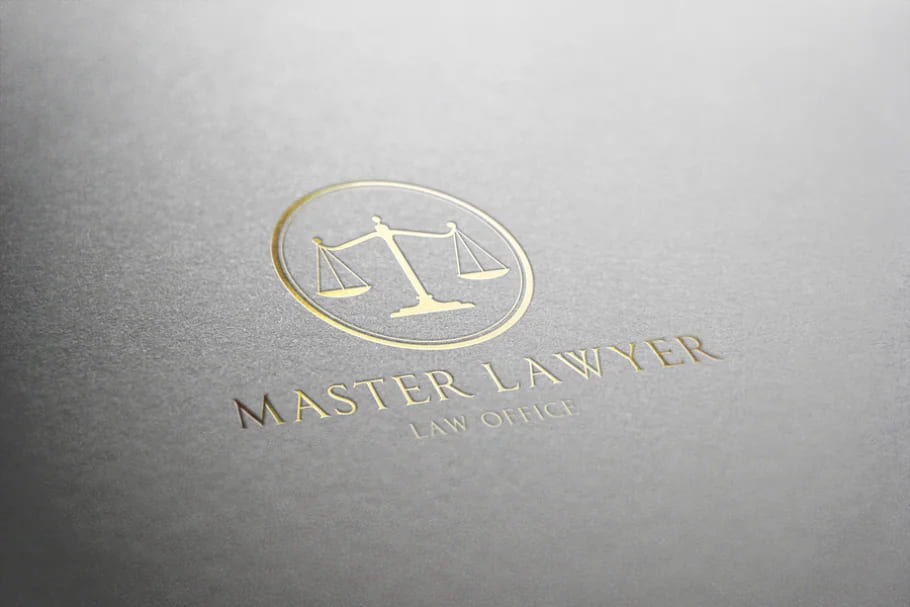 law firms logotype design.