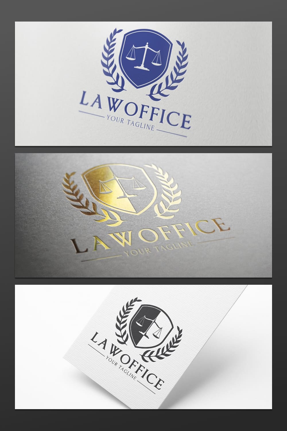 law office elegant logo.