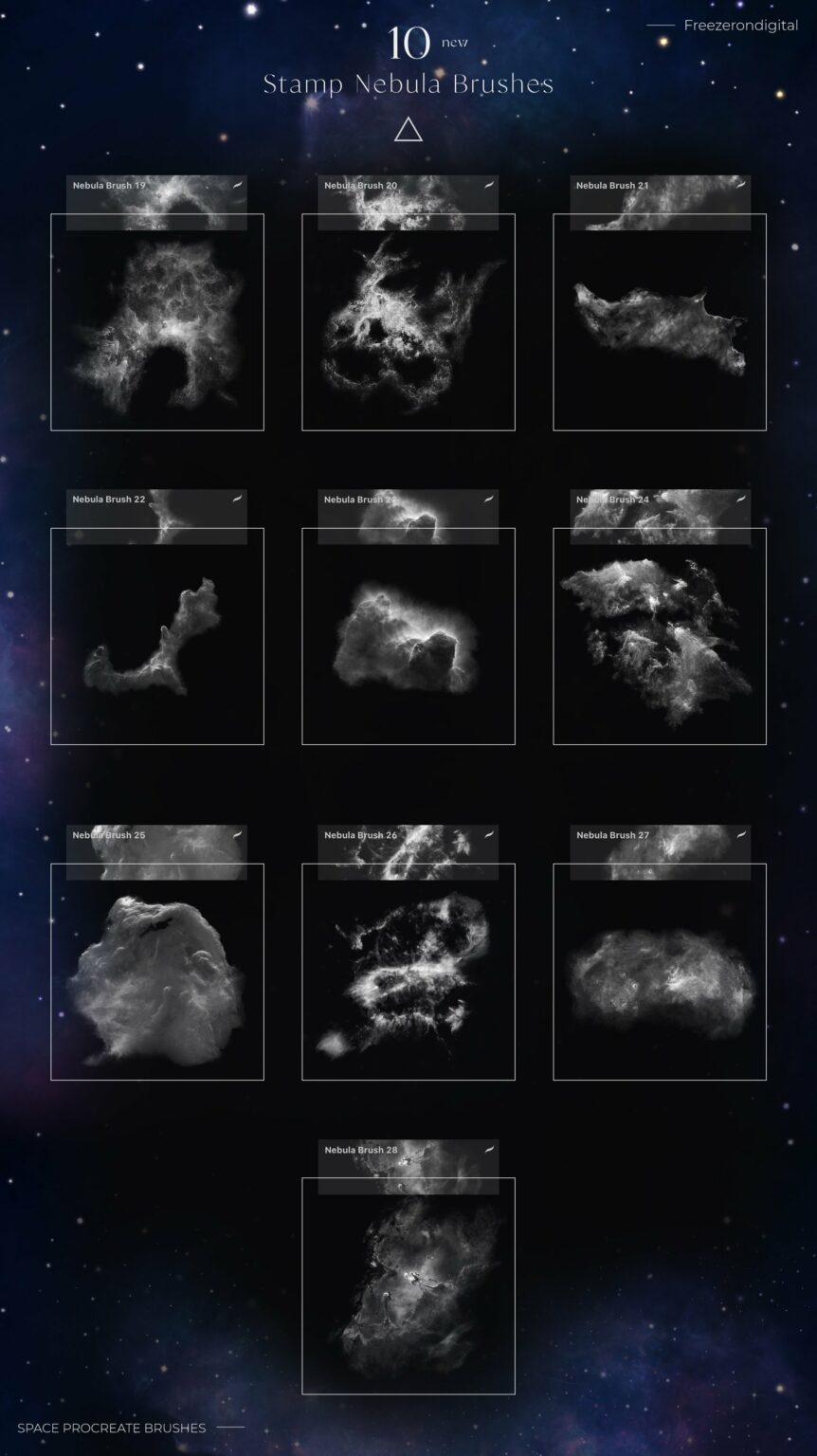 Space Pro Create Space Procreate Brushes V 2.0 – MasterBundles