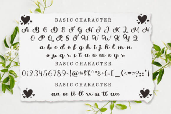 oh amazing incredibly unique handwritten font all symbols example.
