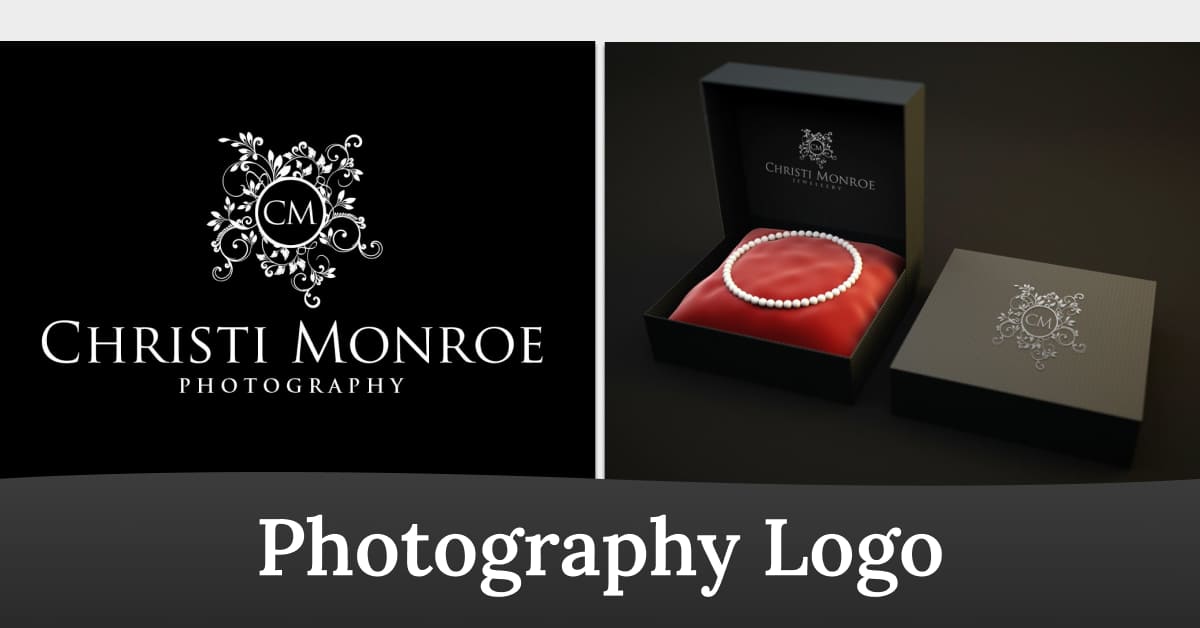 photography logo elegant design.