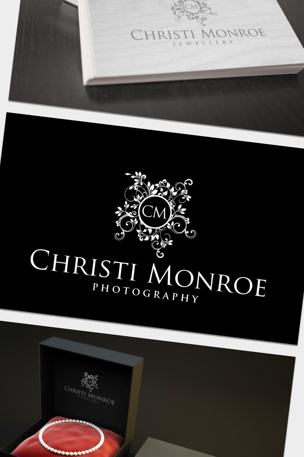 photography logo for bright jewelry design.
