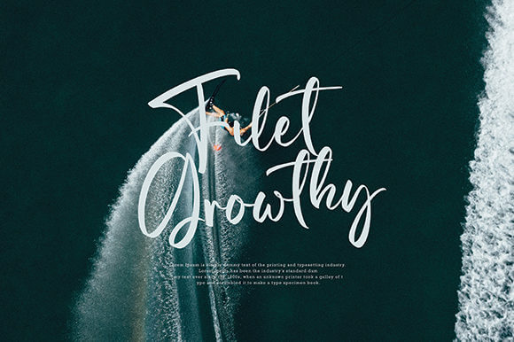 qela bosster modern and stylish handwritten font.