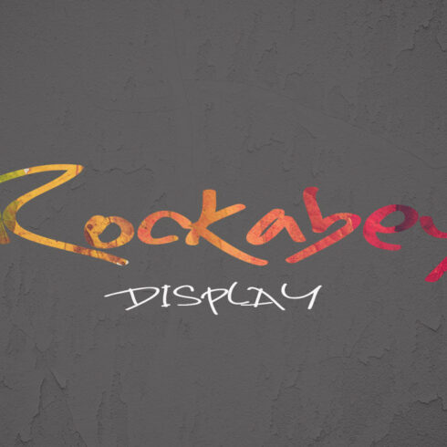 rockabey beautiful classic handwritten font cover image.