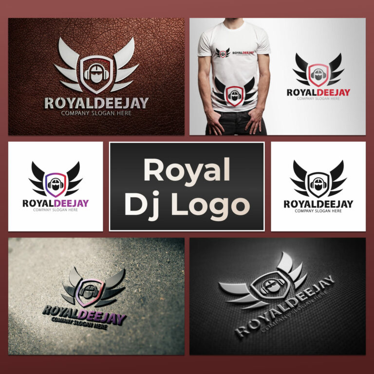 Royal Dj Logo Design Template – MasterBundles