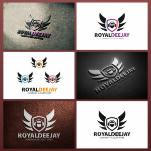 Royal Dj Logo Design Template – MasterBundles