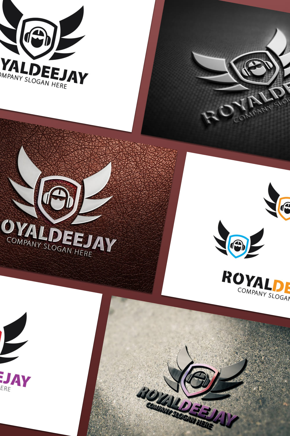 royal dj logo best for musicians.