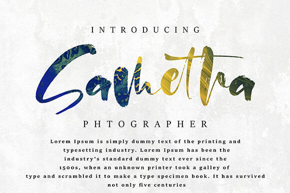 sadisfiction elegant and bold handwritten font for personal use.