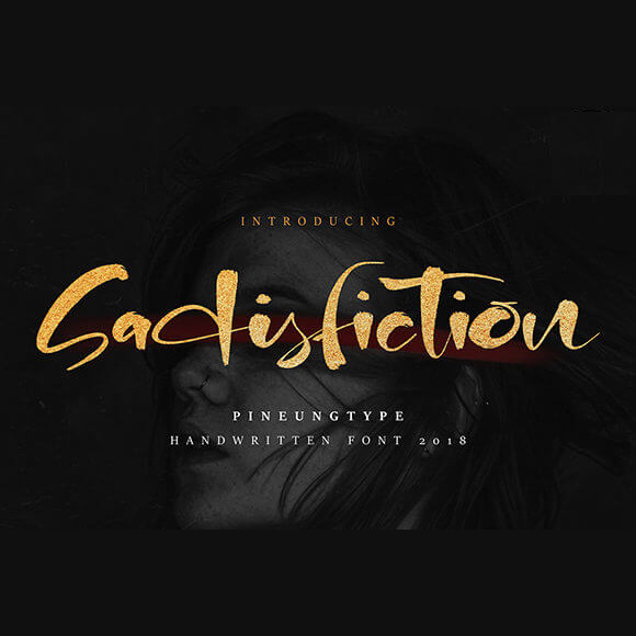 sadisfiction elegant and bold handwritten font cover image copy.