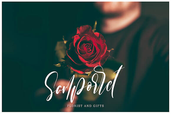 sampestera beautiful lovely handwritten font for personal use.