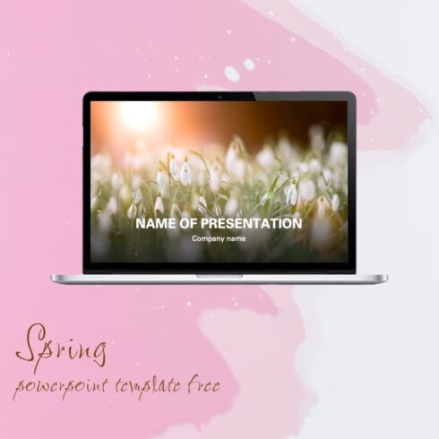 Preview Pastel Spring Powerpoint Template.