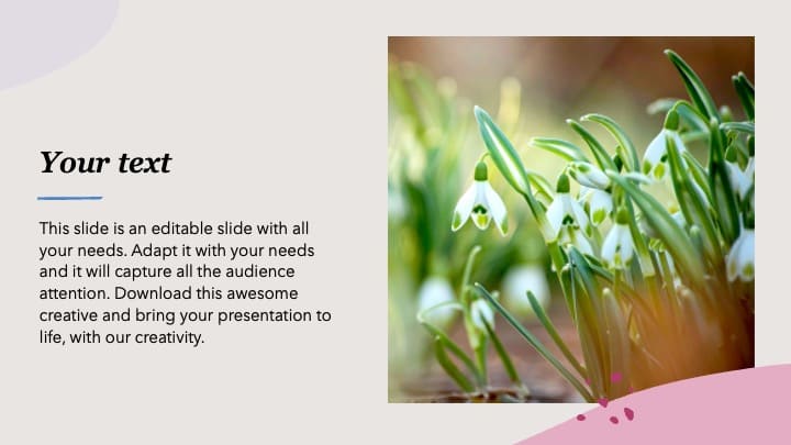 2 Spring Powerpoint Template Free.