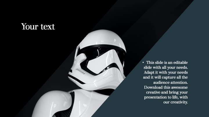 2 Star Wars Powerpoint Template Free.